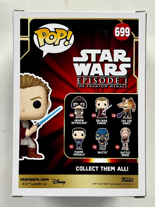 Funko Pop! Star Wars Young Obi-Wan Kenobi W/ Lightsaber #699 The Phantom Menace - for just $13! 