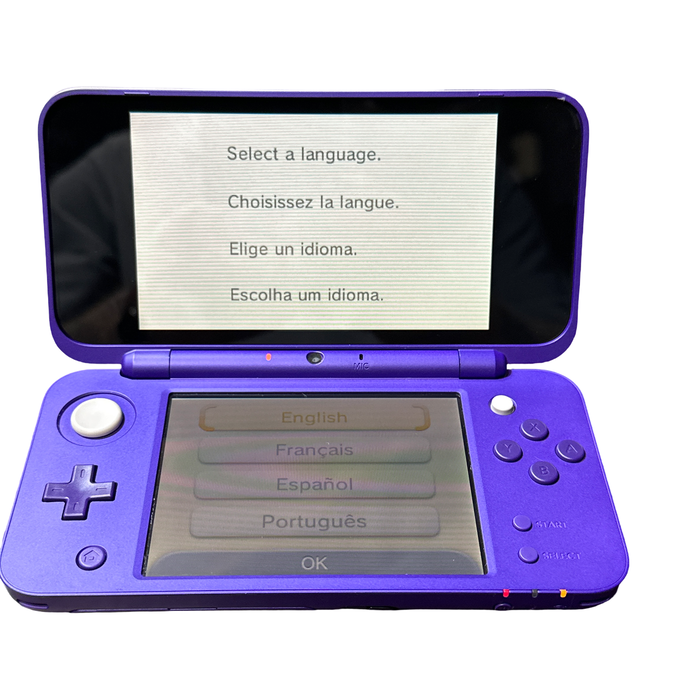New Nintendo 2DS XL Purple + Silver [Mario Kart 7 Pre-installed] - Nintendo 3DS - for just $319! 