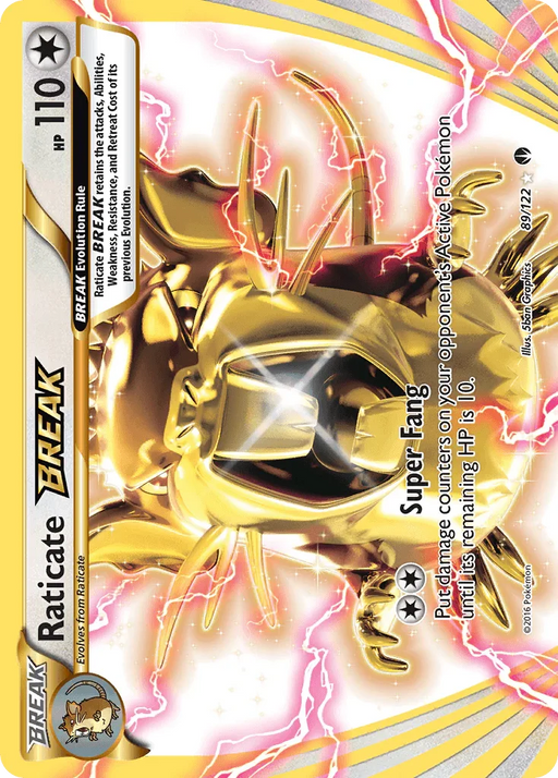 Raticate BREAK (89/122) [XY: BREAKpoint] - for just $1.55! 