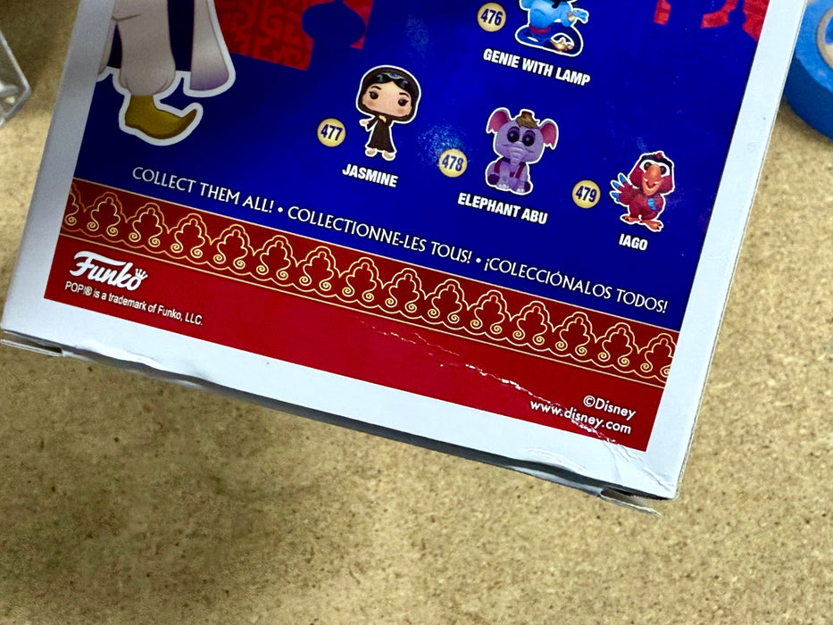 Scott Weinger Signed Disney Aladdin (Prince Ali) Funko Pop! #475 With JSA COA - for just $120! 