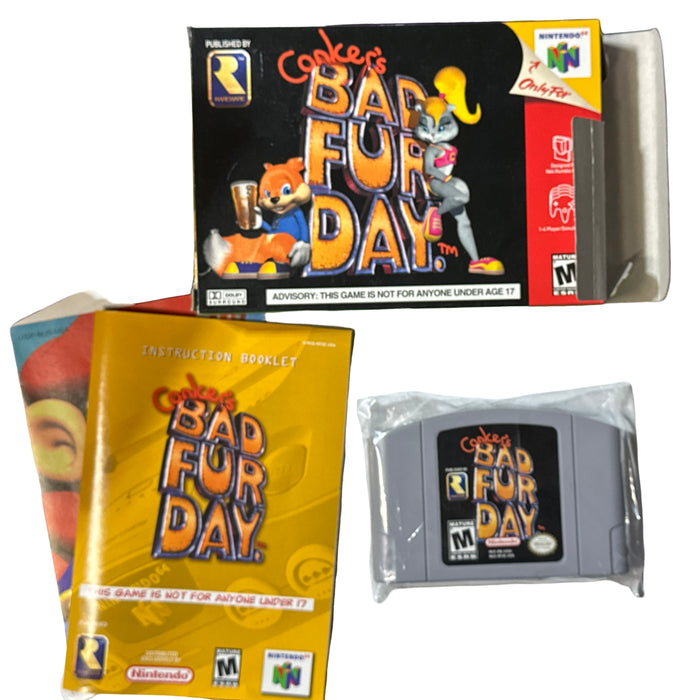 Conker's Bad Fur Day - Nintendo 64 - for just $323! 