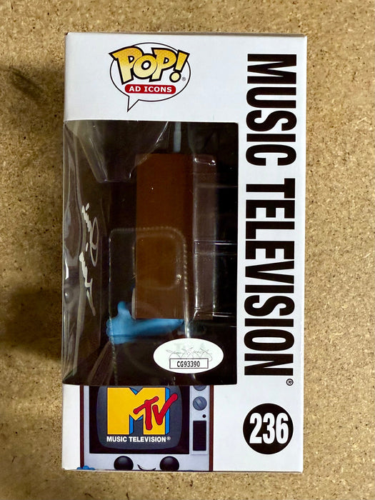 Musician Donnie Iris Signed 2024 MTV Funko Pop #236 With JSA COA - for just $100! 