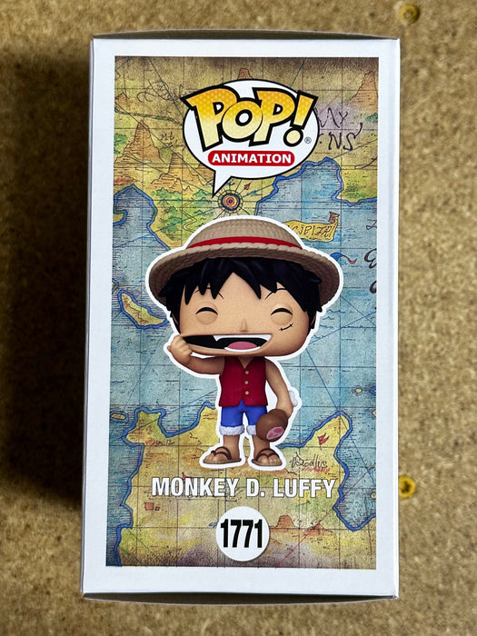 Funko Pop! Animation Monkey D. Luffy With Meat #1771 One Piece 2024 Straw Hat - for just $13! 