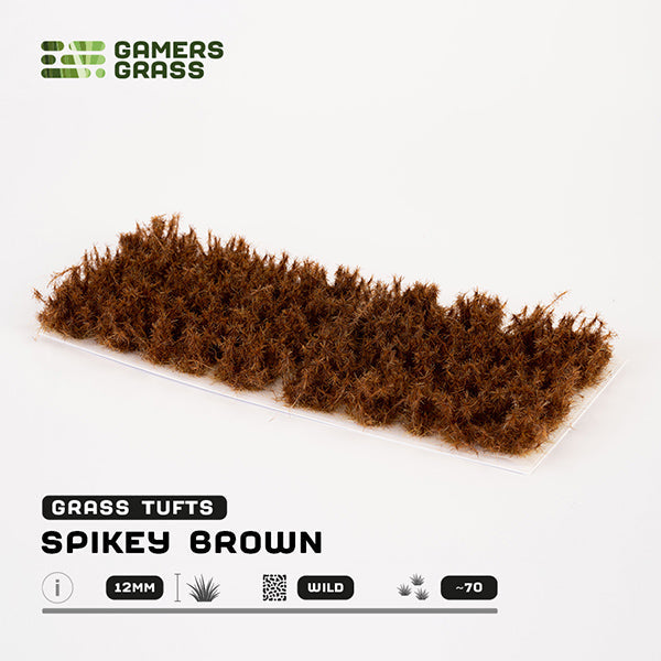Gamers Grass Tufts: Spikey Brown 12mm- Wild - for just $8.45! 