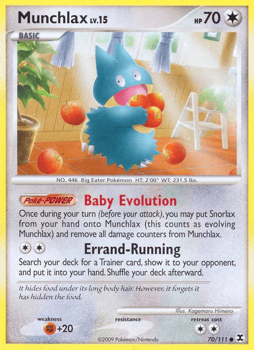 Munchlax (70/111) [Platinum: Rising Rivals] - for just $4.45! 