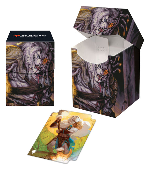 Ultra PRO: Deck Box - PRO 100+ (Dominaria United - Ajani, Sleeper Agent) - Just $0! Shop now at Retro Gaming of Denver