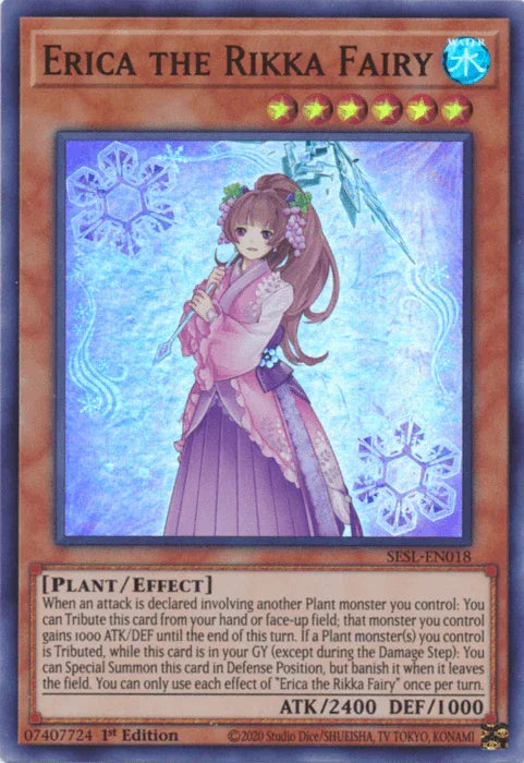 Erica the Rikka Fairy [SESL-EN018] Super Rare - for just $0.10! 