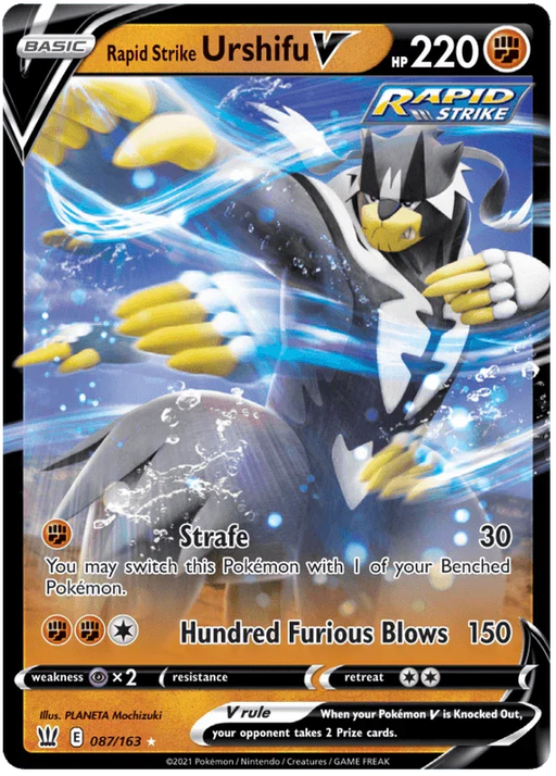Rapid Strike Urshifu V (087/163) [Sword & Shield: Battle Styles] - for just $0.35! 