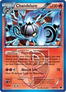 Chandelure (16/116) (Theme Deck Exclusive) [Black & White: Plasma Freeze] - for just $0.20! 