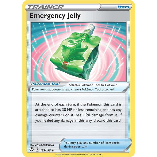 Emergency Jelly (155/195) [Sword & Shield: Silver Tempest] - Just $0.03! Shop now at Retro Gaming of Denver