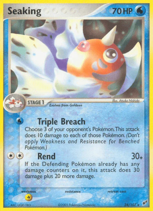Seaking (24/107) [EX: Deoxys] - for just $0.55! 