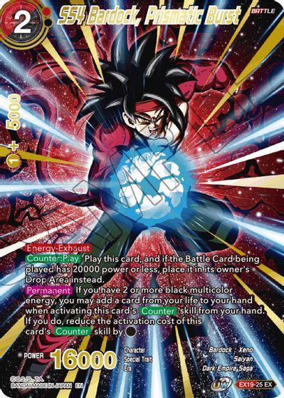 SS4 Bardock, Prismatic Burst (EX19-25) [Special Anniversary Set 2021] - for just $0.15! 