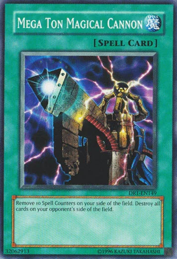 Mega Ton Magical Cannon [DR1-EN149] Common - for just $0.15! 
