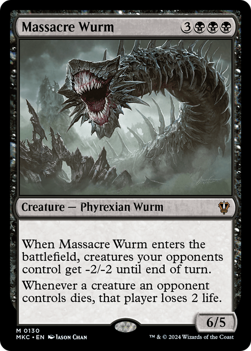 Massacre Wurm (MKC-130) - Murders at Karlov Manor Commander - for just $1.40! 