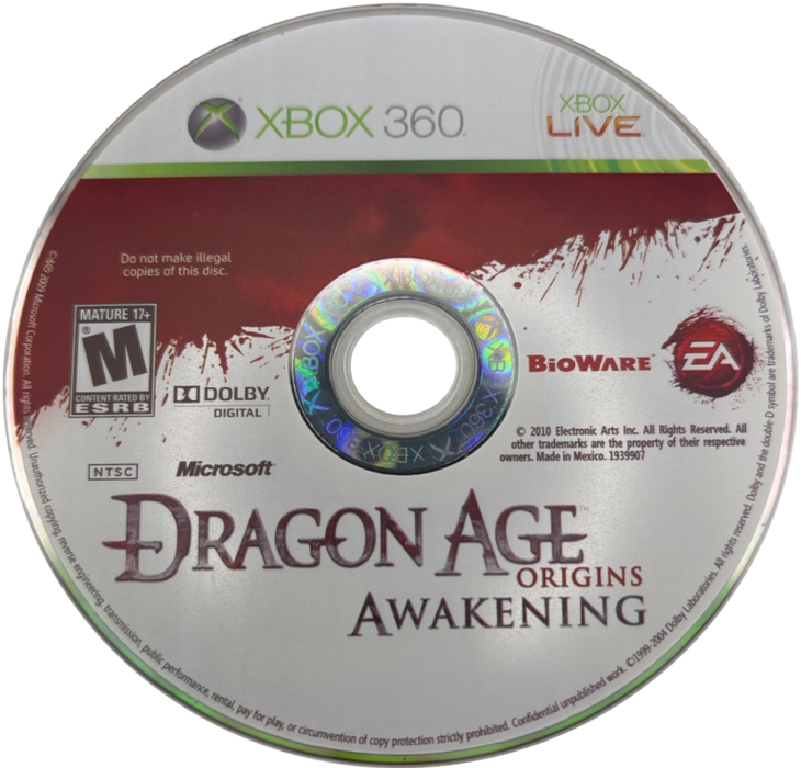 Dragon Age: Origins Awakening Expansion – Xbox 360 (X360) - for just $7.99! 