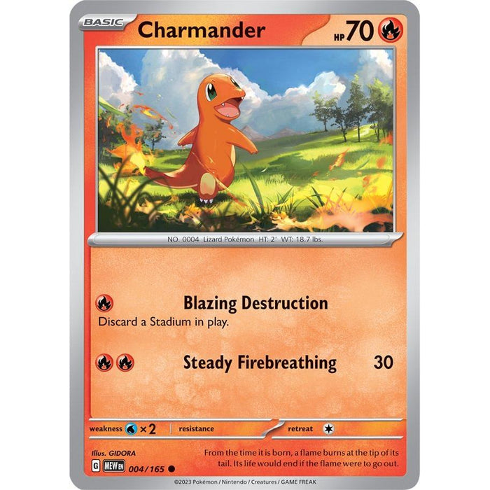 Charmander (004/165) [Scarlet & Violet: 151] - Just $0.05! Shop now at Retro Gaming of Denver