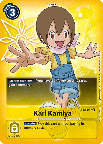 Kari Kamiya [BT2-087] (Official Tournament Pack Vol.3) [Release Special Booster Promos] - Just $0.09! Shop now at Retro Gaming of Denver