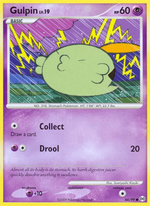 Gulpin (66/99) [Platinum: Arceus] - for just $0.20! 