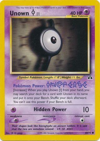 Unown [I] (68/75) [Neo Discovery Unlimited] - for just $0.30! 