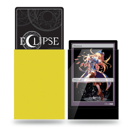 Ultra PRO: Small 60ct Sleeves - Eclipse Gloss (Lemon Yellow) - Just $0! Shop now at Retro Gaming of Denver