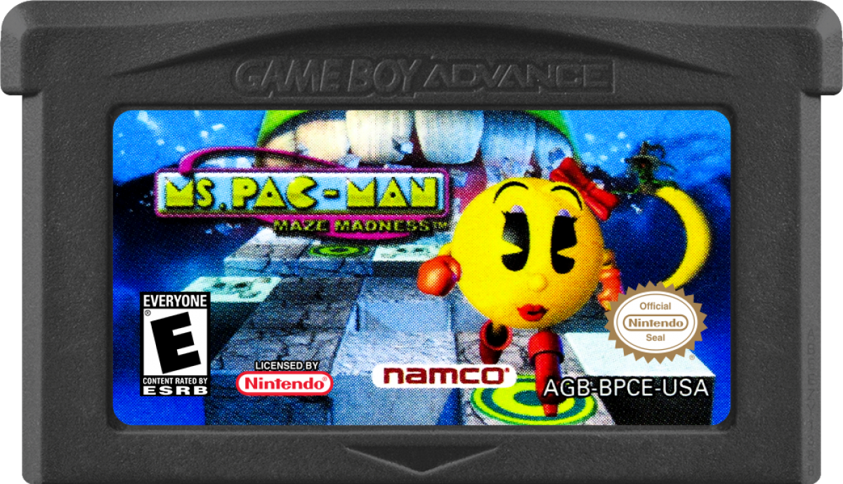 Ms. Pac-Man: Maze Madness – Game Boy Advance (GBA) - for just $8.99! 