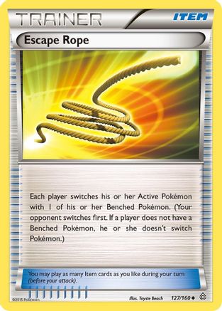 Escape Rope 127/160 - XY  Primal Clash - for just $0.12! 