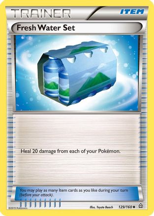 Fresh Water Set 129/160 - XY  Primal Clash - for just $0.05! 