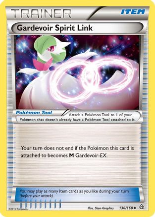 Gardevoir Spirit Link 130/160 - XY  Primal Clash Reverse Holofoil - for just $0.25! 