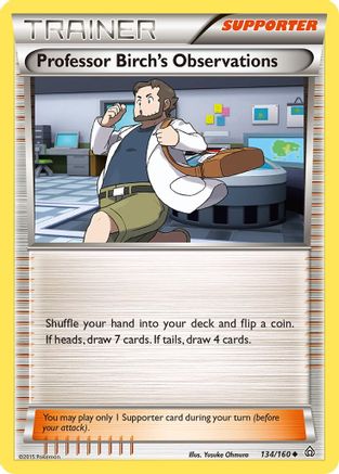 Professor Birch's Observations 134/160 - XY  Primal Clash - for just $0.08! 