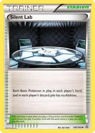 Silent Lab 140/160 - XY  Primal Clash Reverse Holofoil - for just $1.66! 