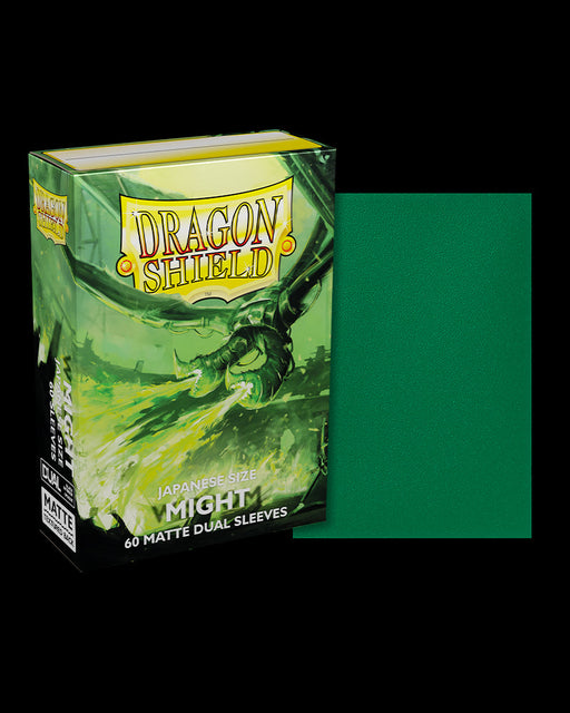 Dragon Shield: Japanese Size 60ct Sleeves - Might (Dual Matte) - Just $5.95! Shop now at Retro Gaming of Denver