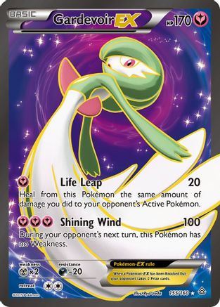 Gardevoir EX (Full Art) 155/160 - XY  Primal Clash Holofoil - for just $12.37! 