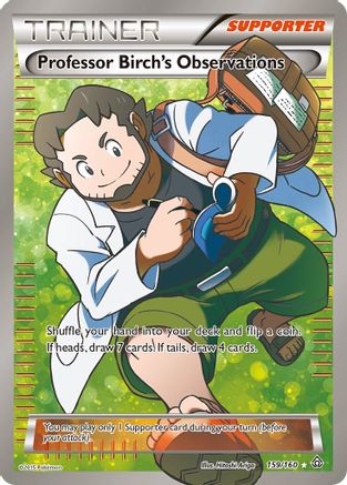 Professor Birch's Observations (Full Art) 159/160 - XY  Primal Clash Holofoil - for just $2.06! 