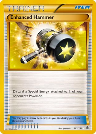 Enhanced Hammer (Secret Rare) 162/160 - XY  Primal Clash Holofoil - for just $6.80! 