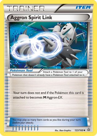 Aggron Spirit Link 123/160 - XY  Primal Clash - for just $0.07! 