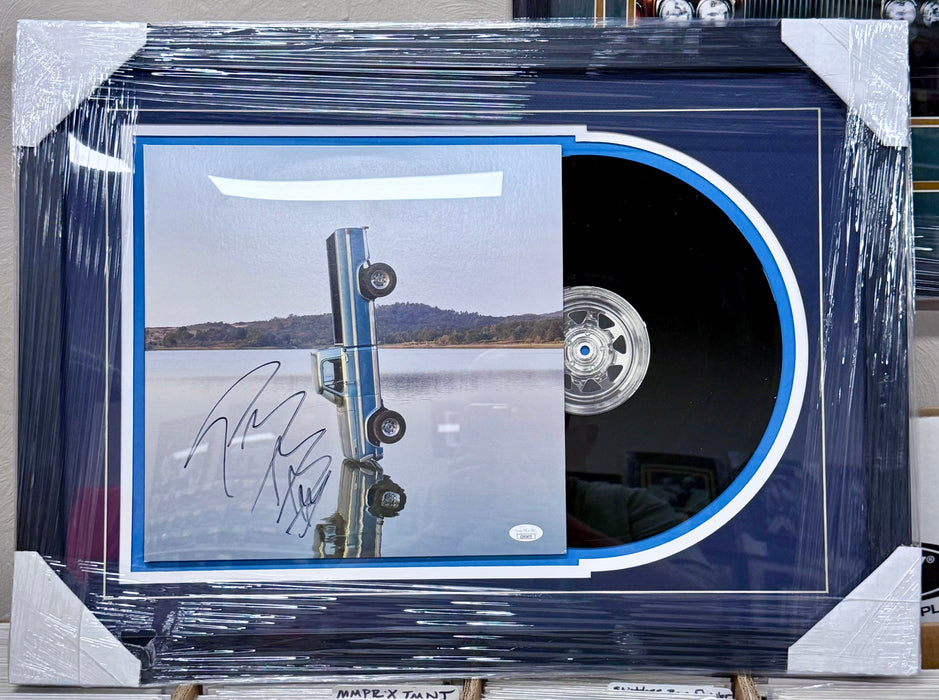 Post Malone Signed & Custom Framed Country Album “F-1 Trillion”  Vinyl With JSA COA - for just $750! 