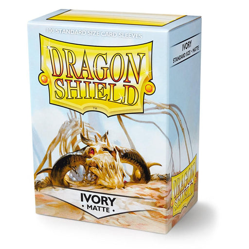 Dragon Shield: Standard 100ct Sleeves - Ivory (Matte) - Just $8.95! Shop now at Retro Gaming of Denver