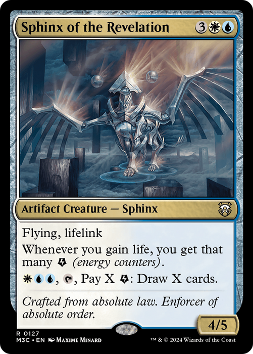 Sphinx of the Revelation (Ripple Foil) [Modern Horizons 3 Commander] - Just $8! Shop now at Retro Gaming of Denver