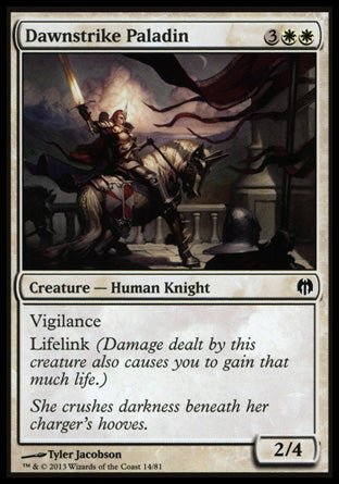 Dawnstrike Paladin (Duel Decks: Heroes vs Monsters) Near Mint - for just $0.15! 