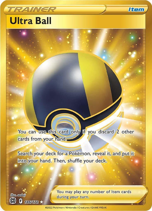 Ultra Ball (186/172) [Sword & Shield: Brilliant Stars] - for just $7.80! 