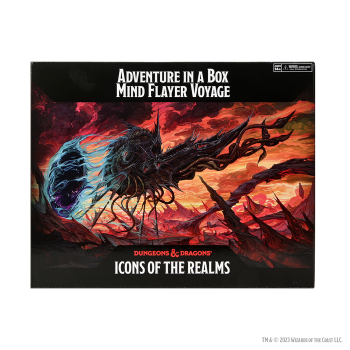 D&D: Icons of the Realms - Adventure In A Box - Mind Flayer Voyage - for just $79.99! 