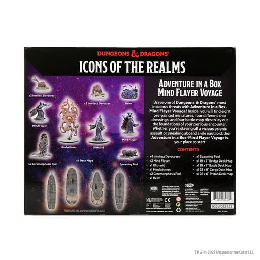 D&D: Icons of the Realms - Adventure In A Box - Mind Flayer Voyage - for just $79.99! 