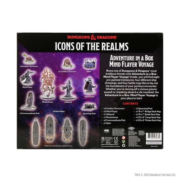 D&D: Icons of the Realms - Adventure In A Box - Mind Flayer Voyage - for just $79.99! 