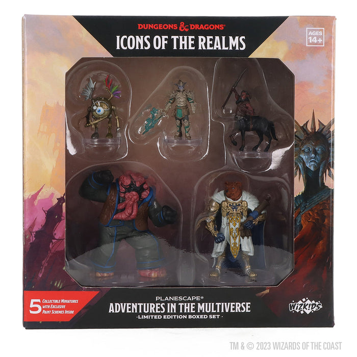 D&D: Icons of the Realms - Planescape: Adventures in the Multiverse Limited Edition Box Set - Just $49.99! Shop now at Retro Gaming of Denver