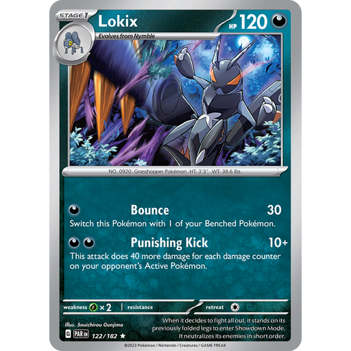 Lokix (122/182) [Scarlet & Violet: Paradox Rift] - Just $0.07! Shop now at Retro Gaming of Denver