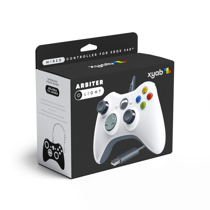 ARBITER Wired Controller For Xbox 360 [White] – Xbox 360 Accessory (X360) - for just $24.99! 