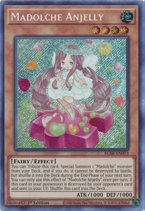 Madolche Anjelly [BLAR-EN073] Secret Rare - for just $1.25! 