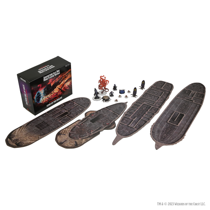 D&D: Icons of the Realms - Adventure In A Box - Mind Flayer Voyage - for just $79.99! 