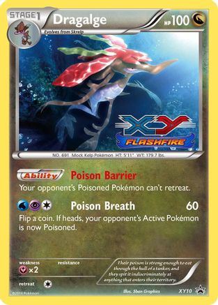 Dragalge (Prerelease) XY10/211 - XY Promos Holofoil - for just $6! 