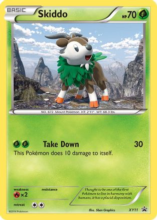 Skiddo XY11/211 - XY Promos Holofoil - for just $0.45! 